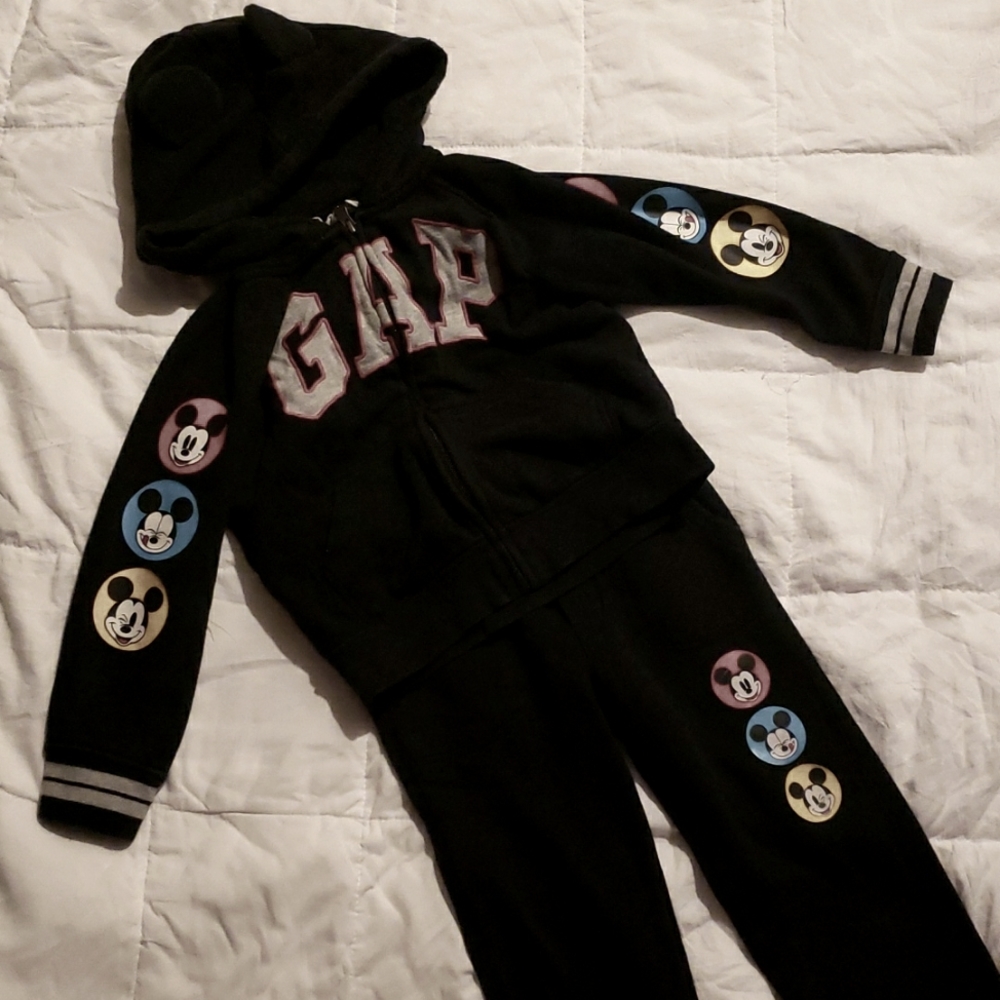 Gap Disney Mickey track suit